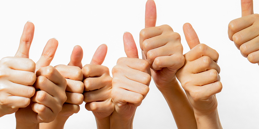 Complimenten geven is heel belangrijk